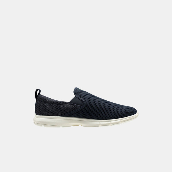 AHIGA SLIPON, NAVY / OFF, 40.5/7.5