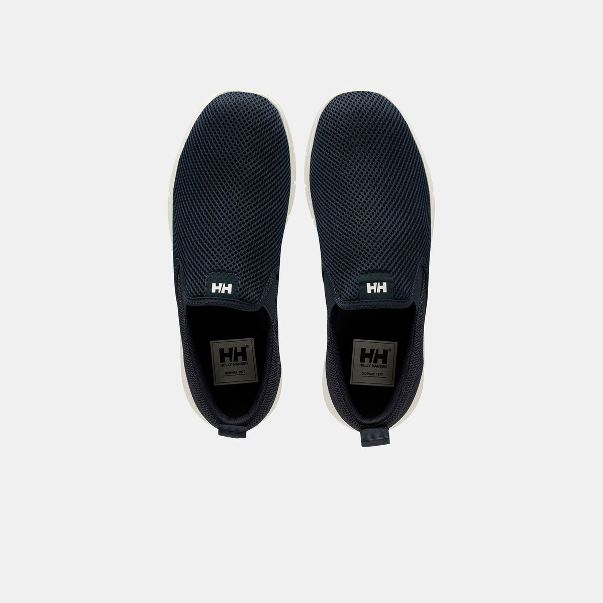 AHIGA SLIPON, NAVY / OFF, 40.5/7.5