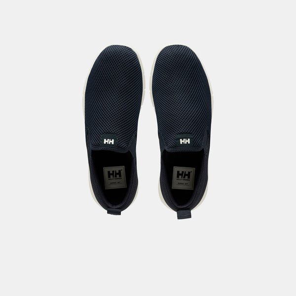 AHIGA SLIPON, NAVY / OFF, 40.5/7.5