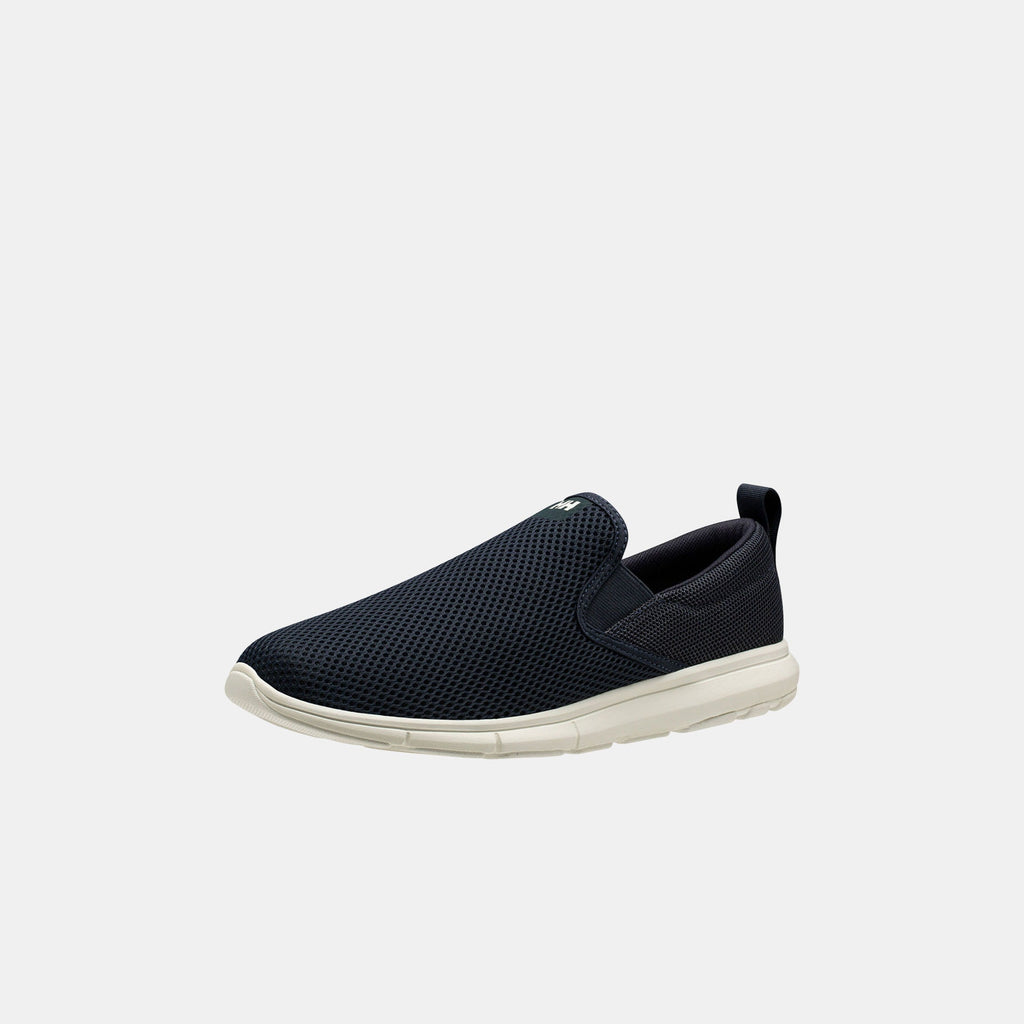 AHIGA SLIPON, NAVY / OFF, 40.5/7.5