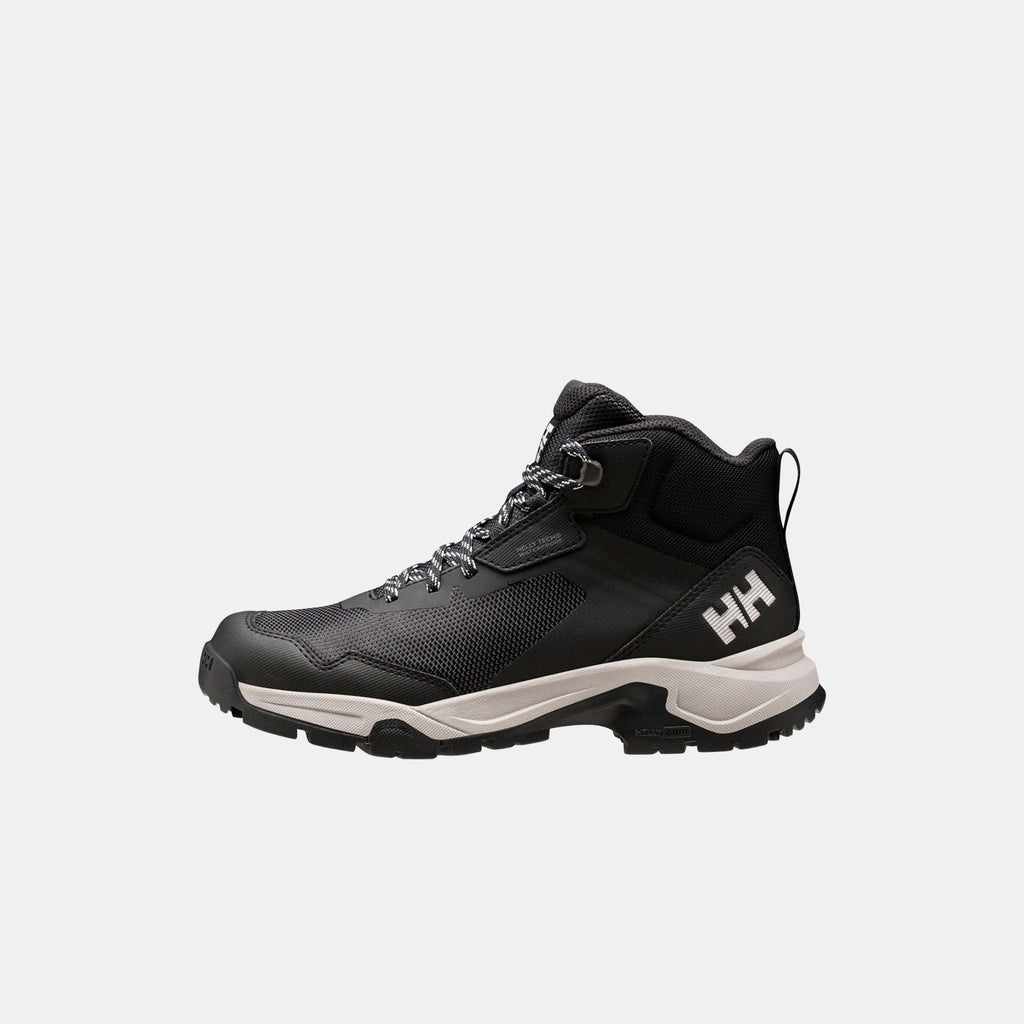 W CANYON MID HT, BLACK / MEL, 42/10