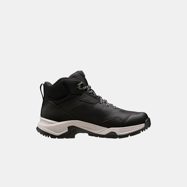 W CANYON MID HT, BLACK / MEL, 42/10