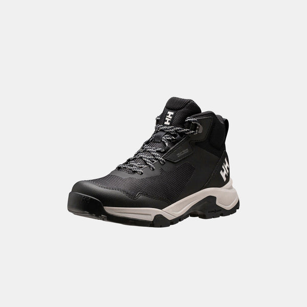 W CANYON MID HT, BLACK / MEL, 42/10