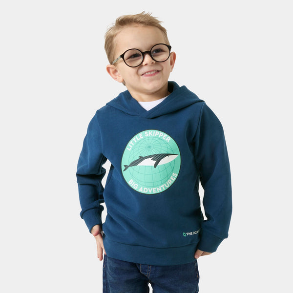 K/JR THE OCEAN RACE HOODIE, DARK BLUE K, 86/1