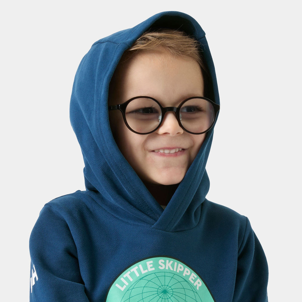 K/JR THE OCEAN RACE HOODIE, DARK BLUE K, 86/1