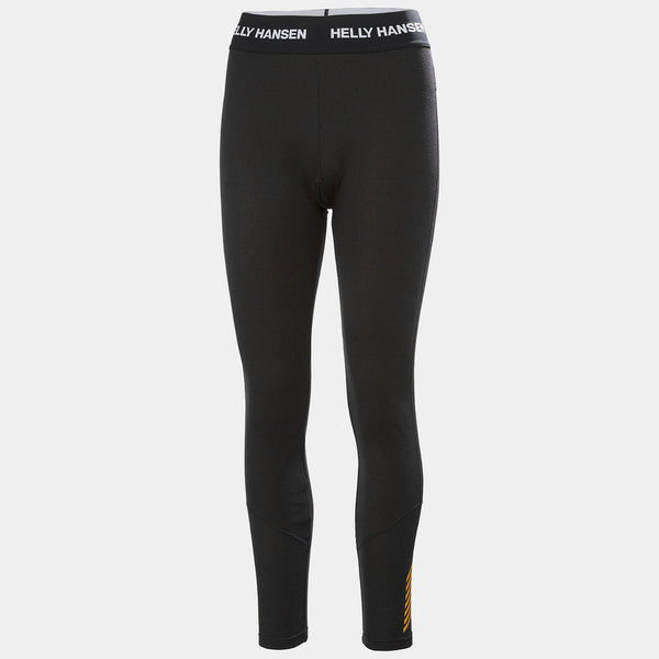 W HH LIFA MERINO MIDWEIGHT SET, BLACK, L