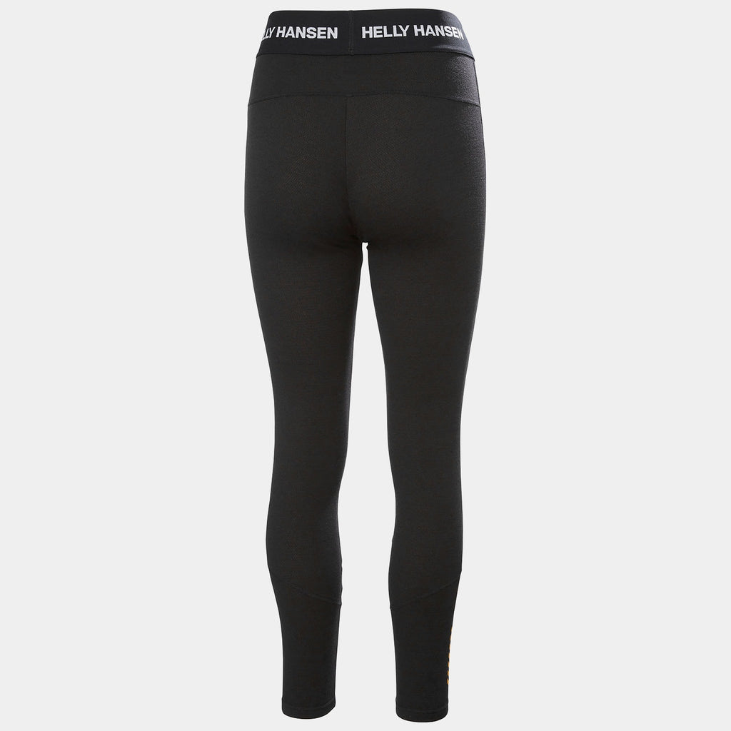 W HH LIFA MERINO MIDWEIGHT SET, BLACK, L