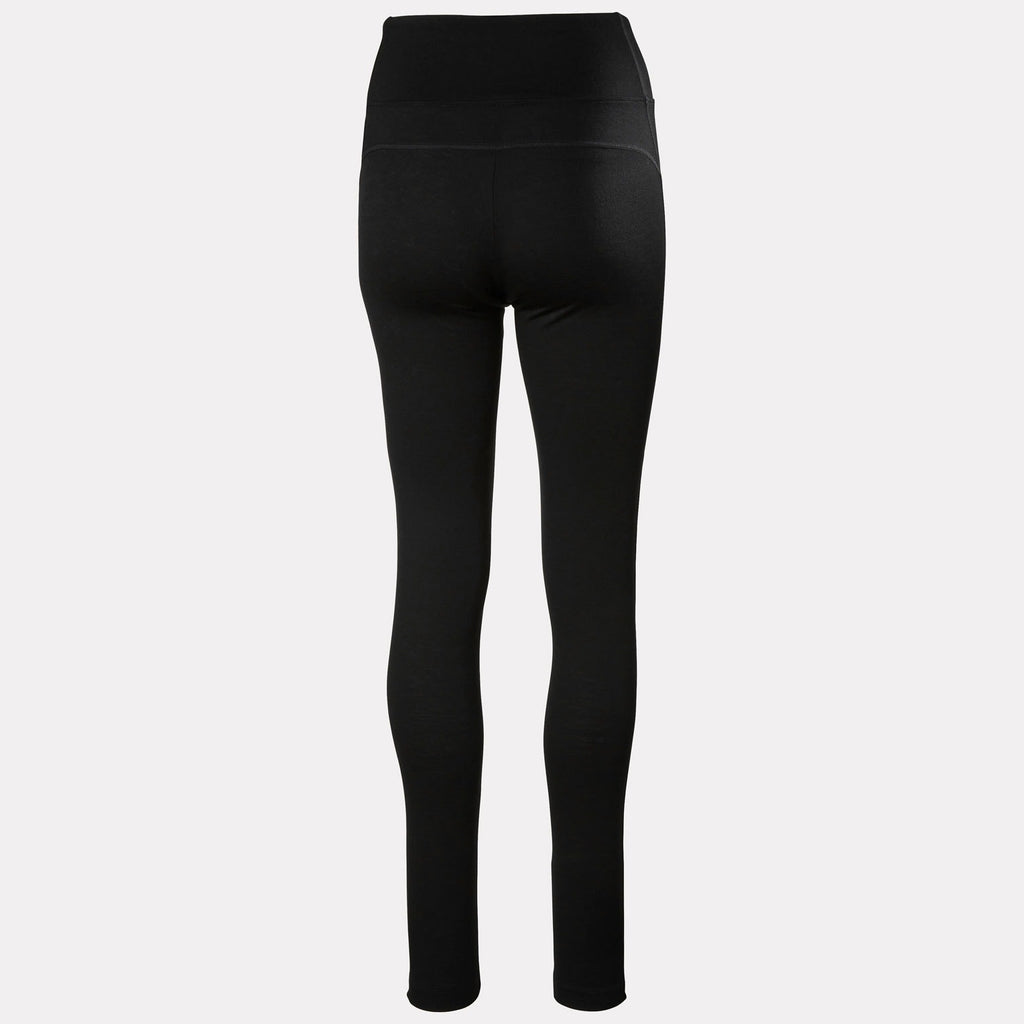 W HH MERINO PANT, BLACK, L