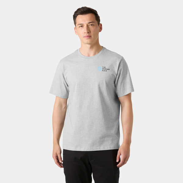THE OCEAN RACE TSHIRT 20, GREY MELANG, XXL