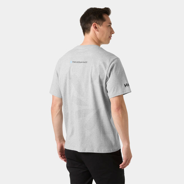 THE OCEAN RACE TSHIRT 20, GREY MELANG, XXL