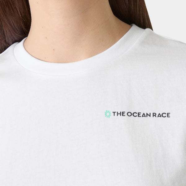 W THE OCEAN RACE TSHIRT 20, WHITE, L