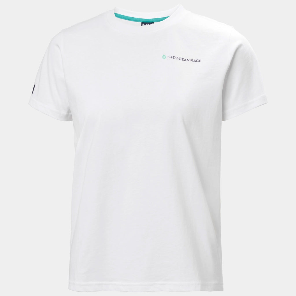W THE OCEAN RACE TSHIRT 20, WHITE, L