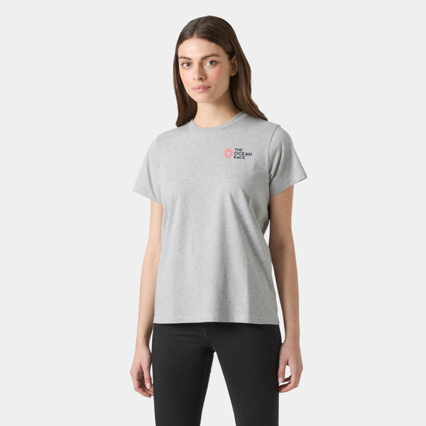 W THE OCEAN RACE TSHIRT 20, GREY MELANG, L