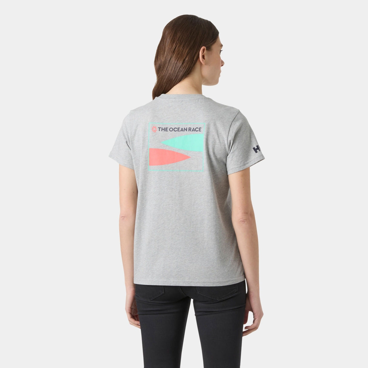 W THE OCEAN RACE TSHIRT 20, GREY MELANG, L