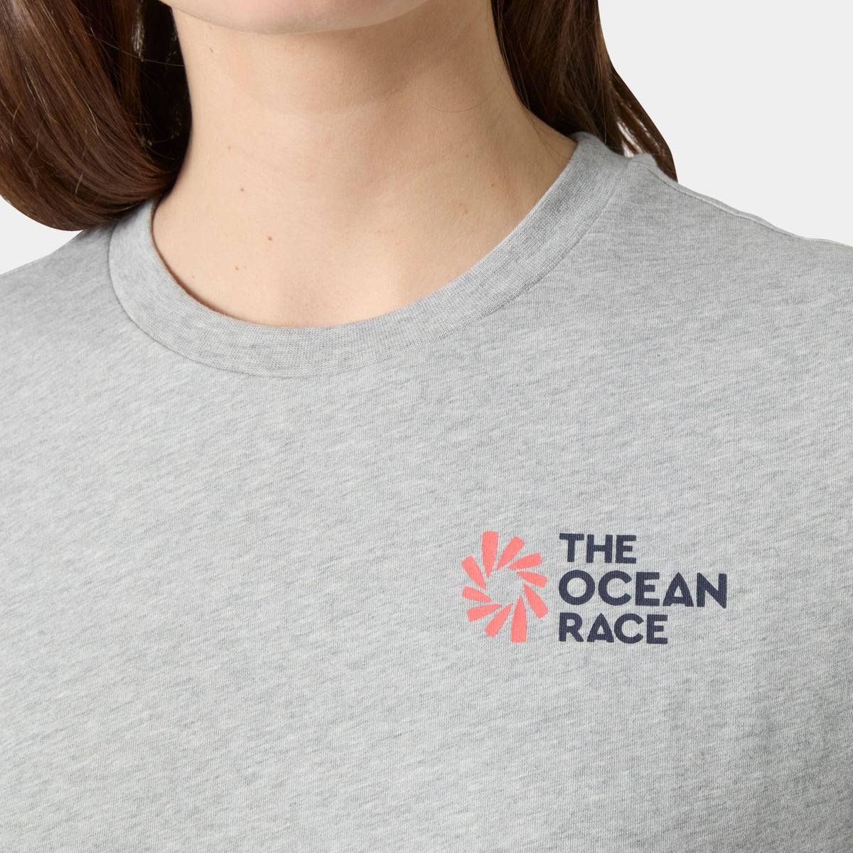 W THE OCEAN RACE TSHIRT 20, GREY MELANG, L