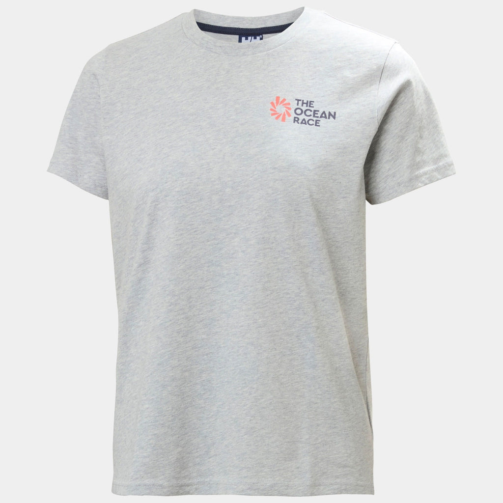 W THE OCEAN RACE TSHIRT 20, GREY MELANG, L