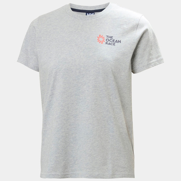 W THE OCEAN RACE TSHIRT 20, GREY MELANG, L