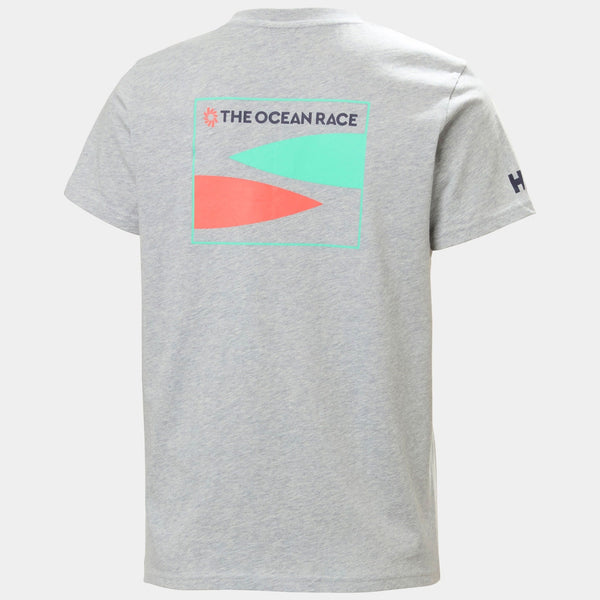 W THE OCEAN RACE TSHIRT 20, GREY MELANG, L