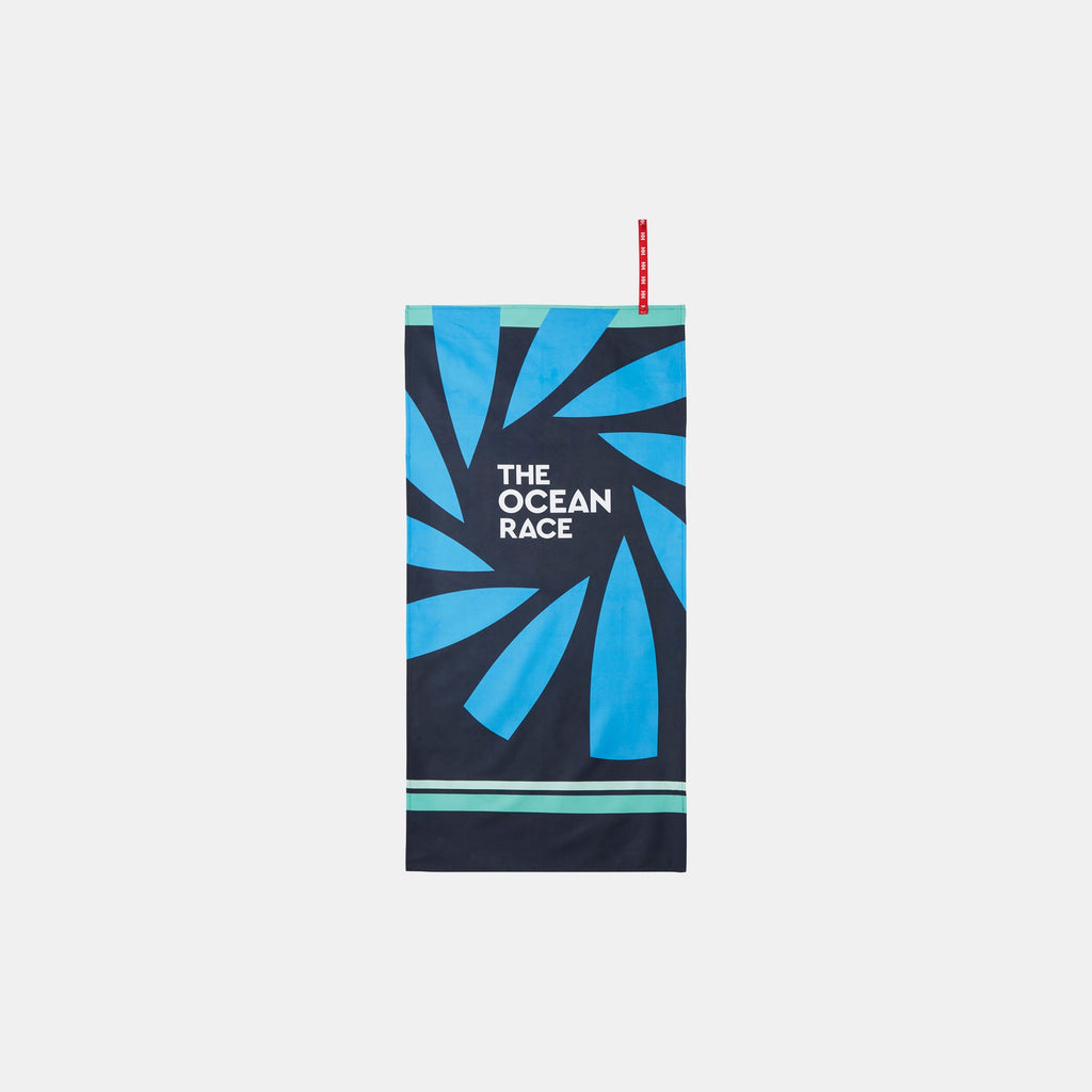 THE OCEAN RACE BEACH TOWEL, NAVY, STD