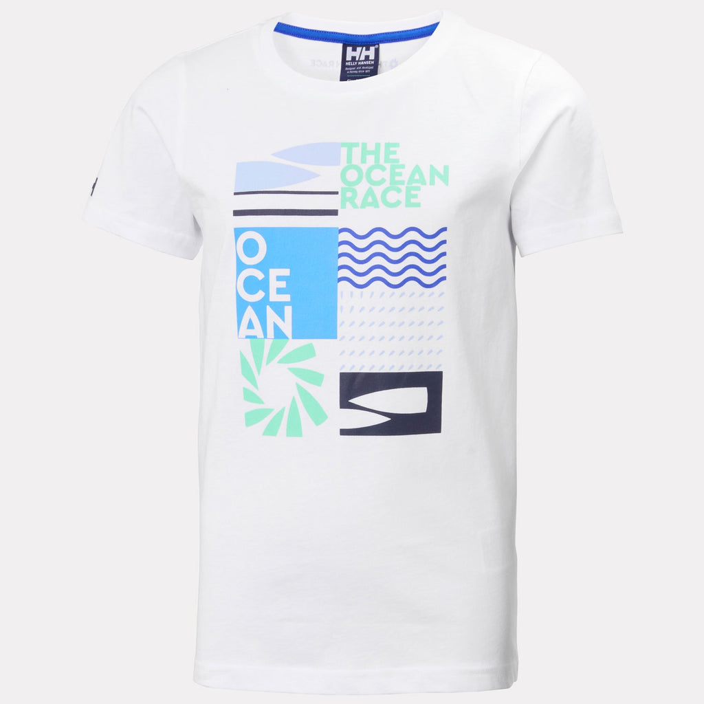 JR THE OCEAN RACE TSHIRT, WHITE, 140/10