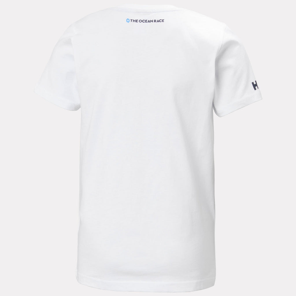 JR THE OCEAN RACE TSHIRT, WHITE, 140/10