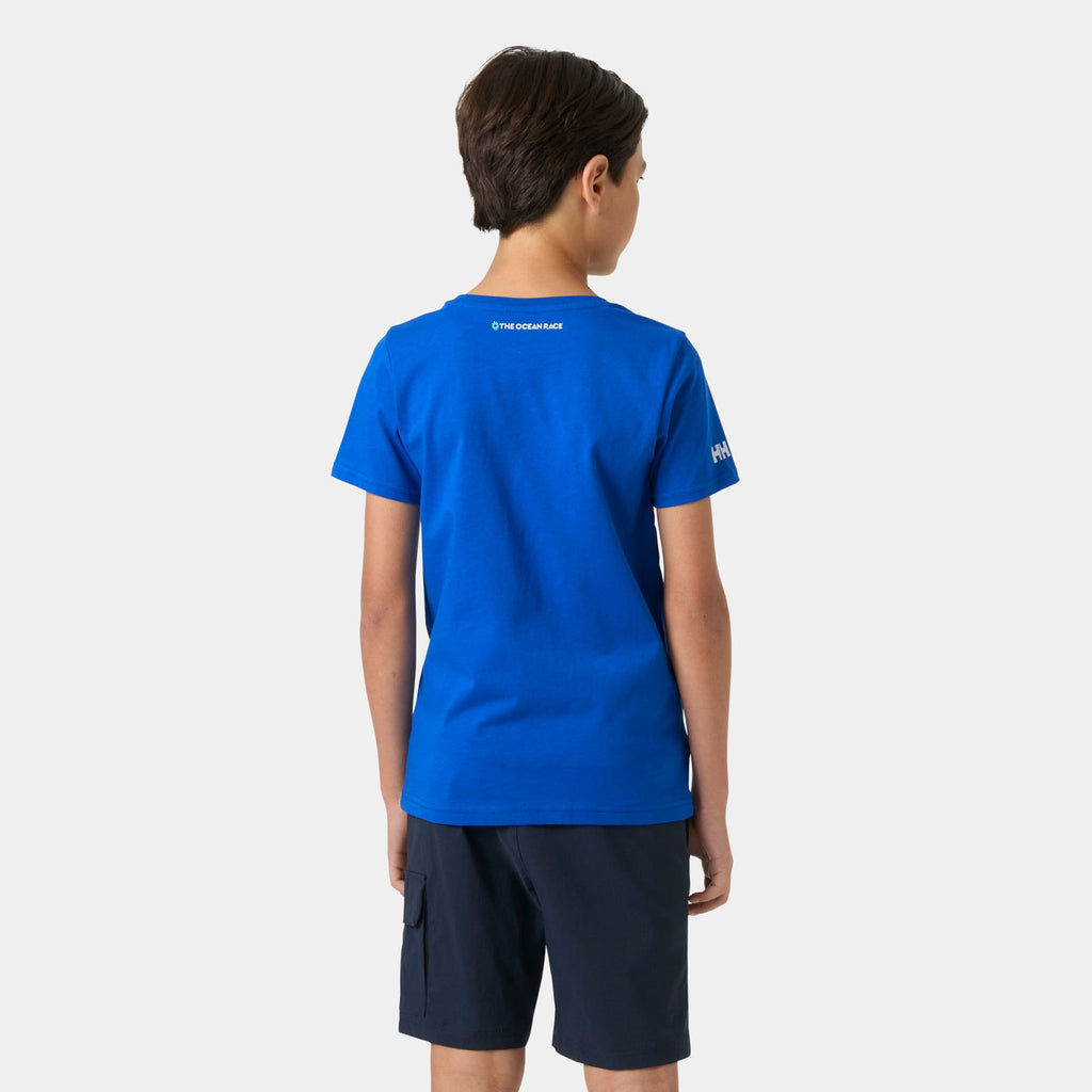 JR THE OCEAN RACE TSHIRT, COBALT 20, 140/10