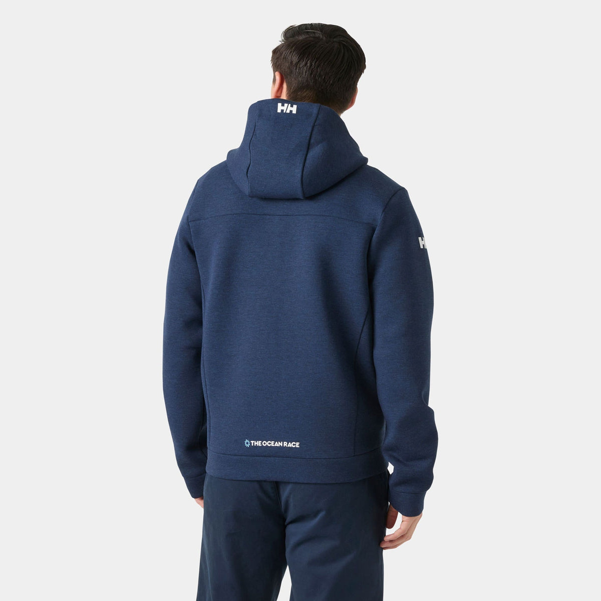 THE OCEAN RACE FZ HOODIE, NAVY, XXL