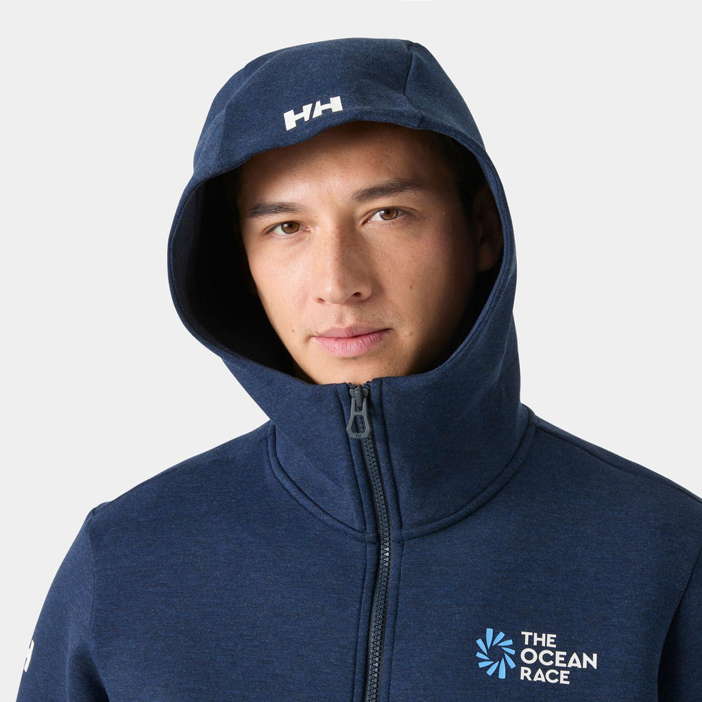 THE OCEAN RACE FZ HOODIE, NAVY, XXL