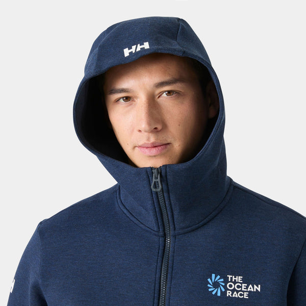THE OCEAN RACE FZ HOODIE, NAVY, XXL