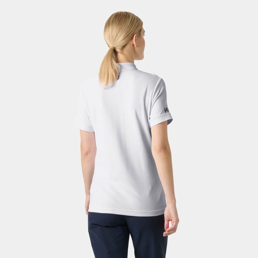 W THE OCEAN RACE POLO, WHITE, L