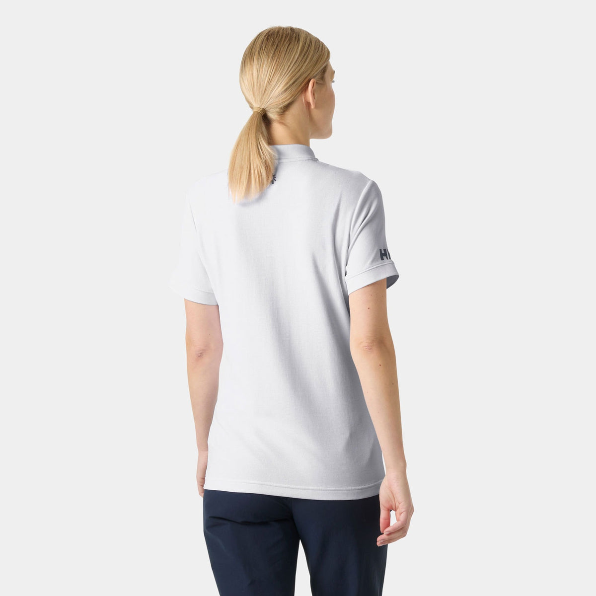 W THE OCEAN RACE POLO, WHITE, L