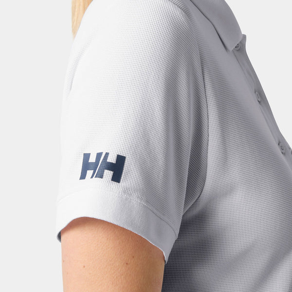 W THE OCEAN RACE POLO, WHITE, L