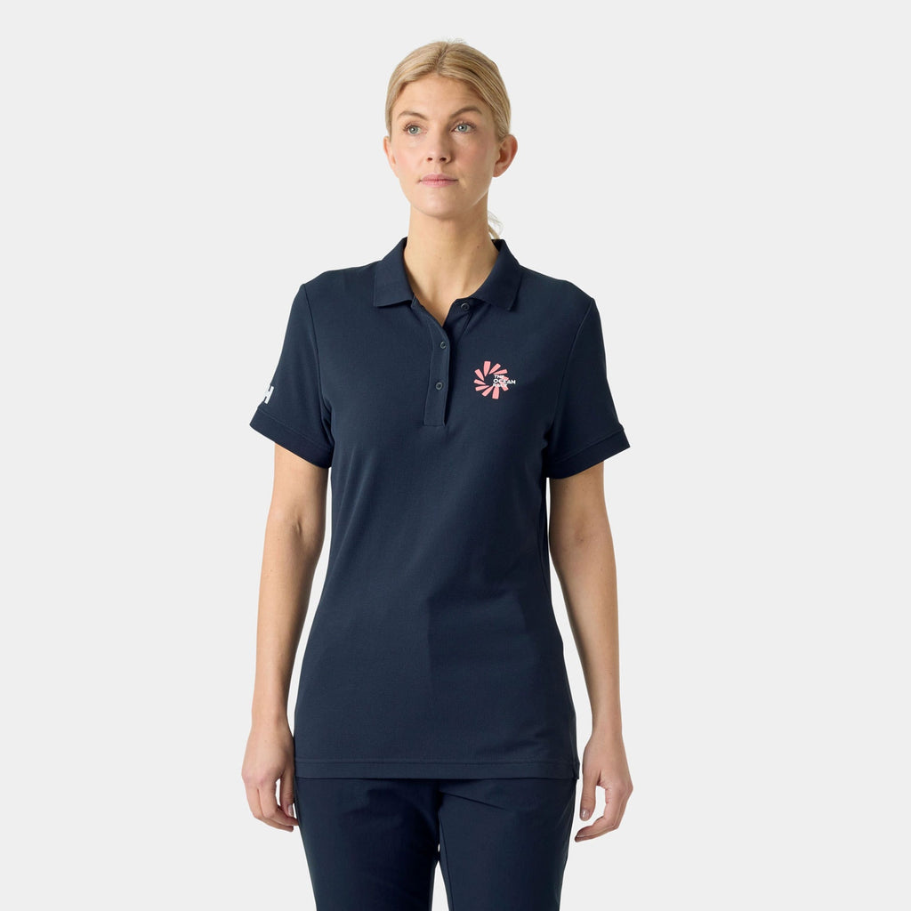 W THE OCEAN RACE POLO, NAVY, XXL