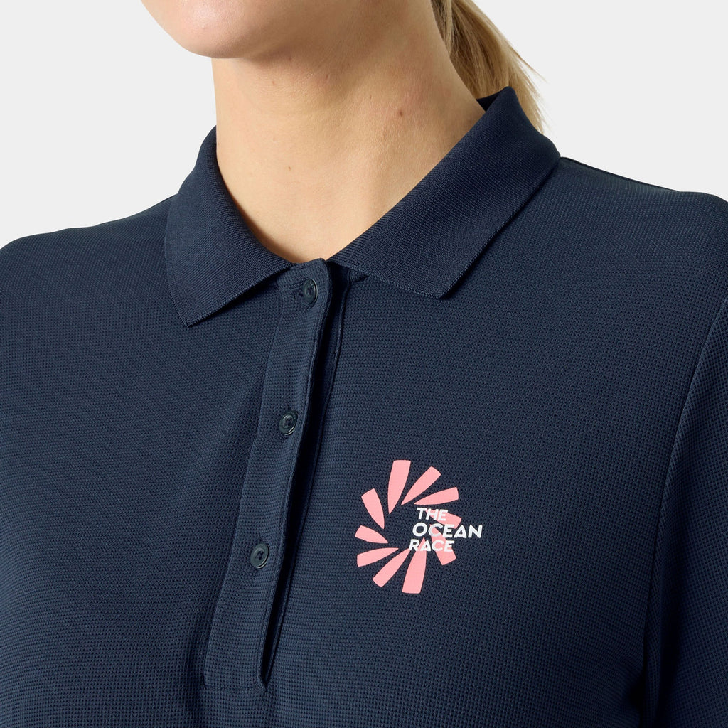 W THE OCEAN RACE POLO, NAVY, XXL