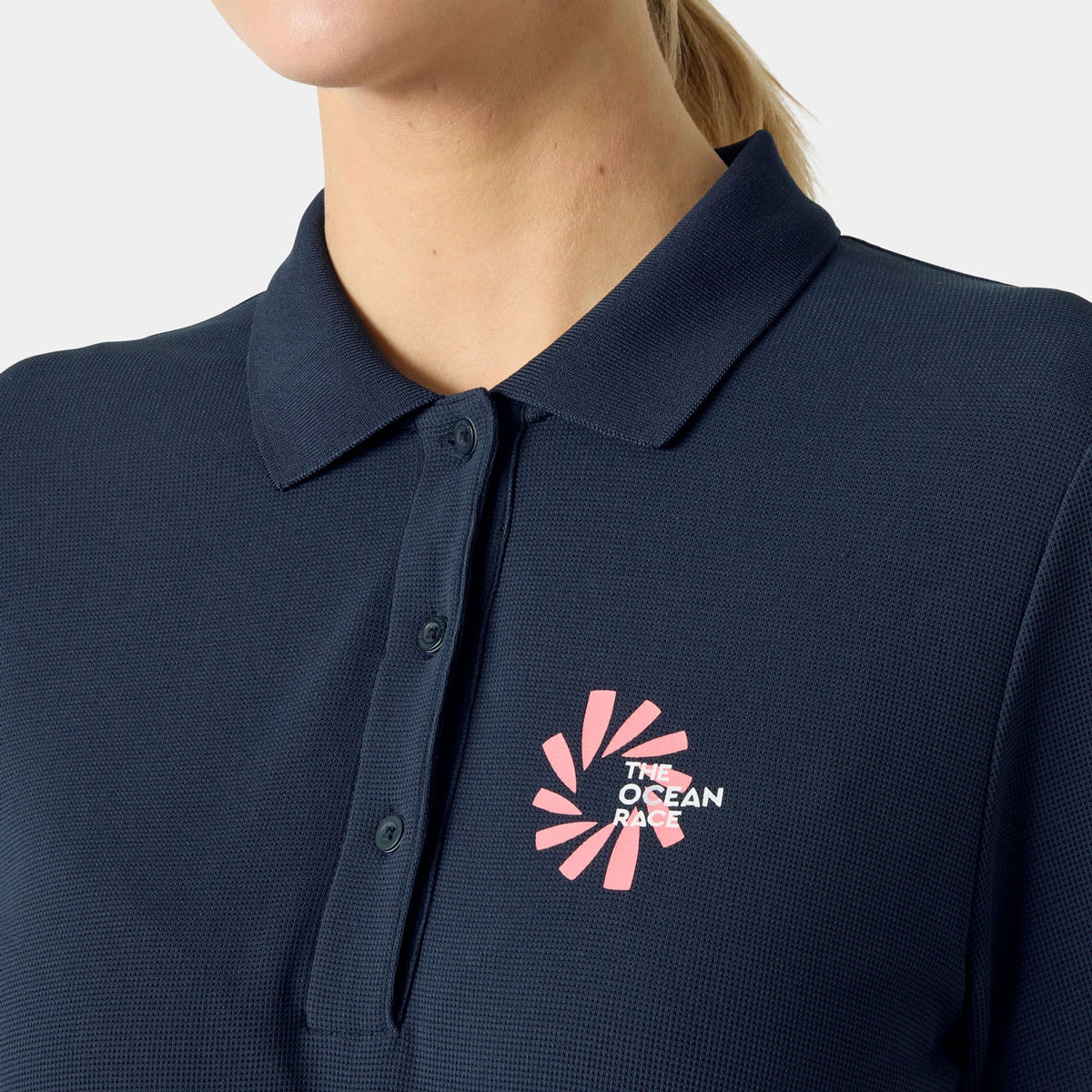 W THE OCEAN RACE POLO, NAVY, XXL