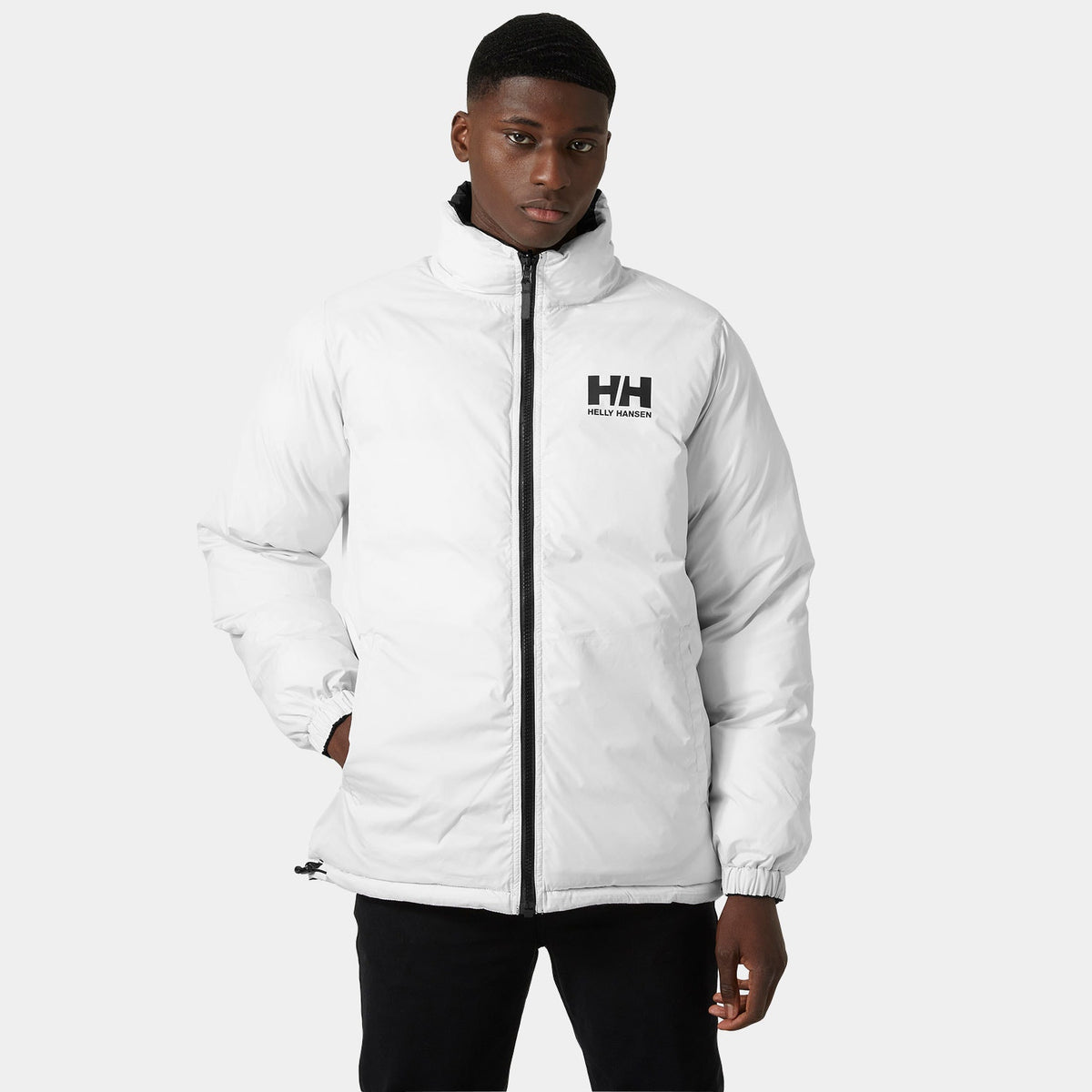 HH URBAN REVERSIBLE JACKET, BLACK, S