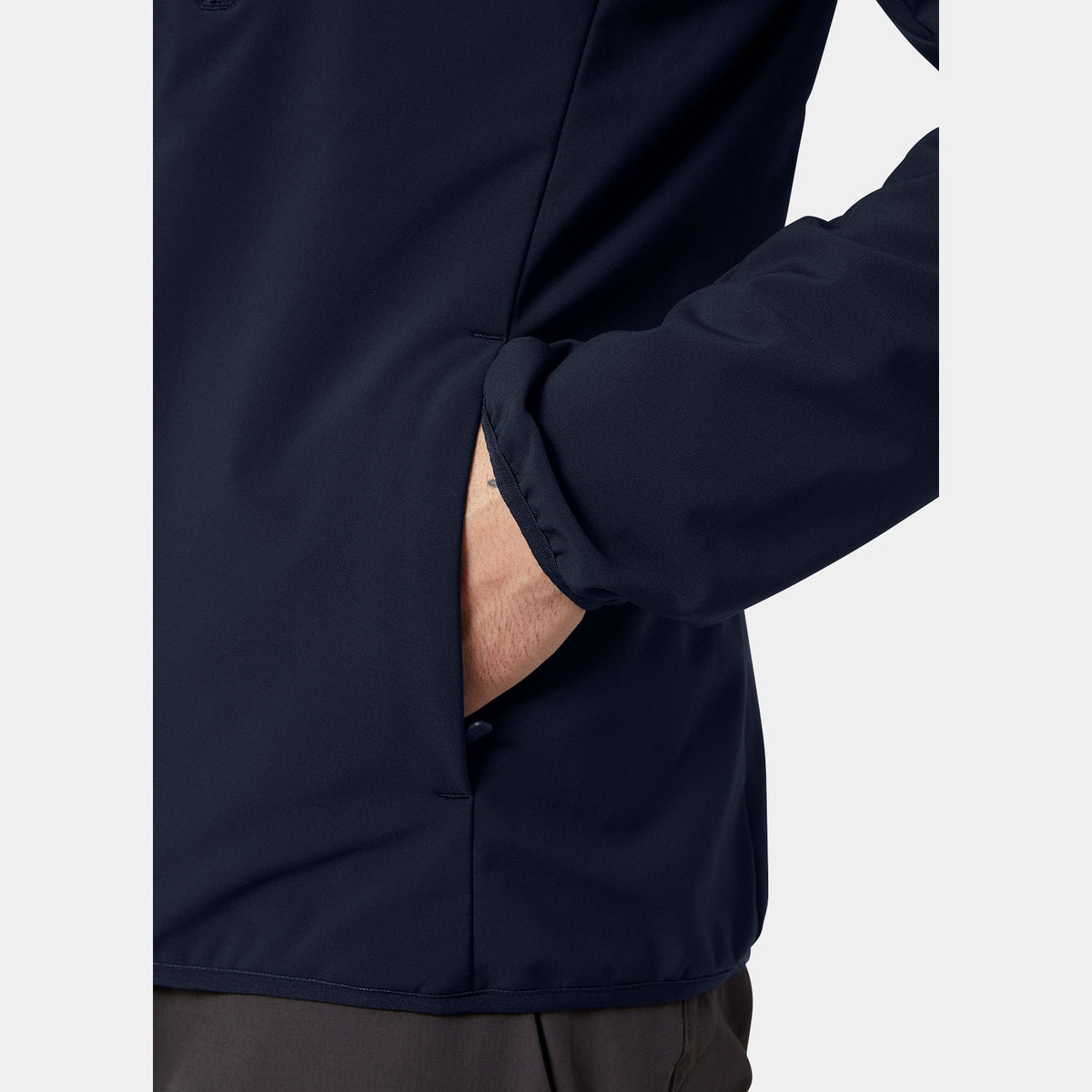 CREW SOFTSHELL JACKET 20, NAVY, XXL