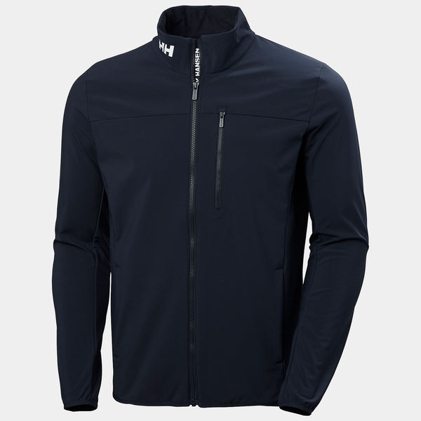 CREW SOFTSHELL JACKET 20, NAVY, XXL