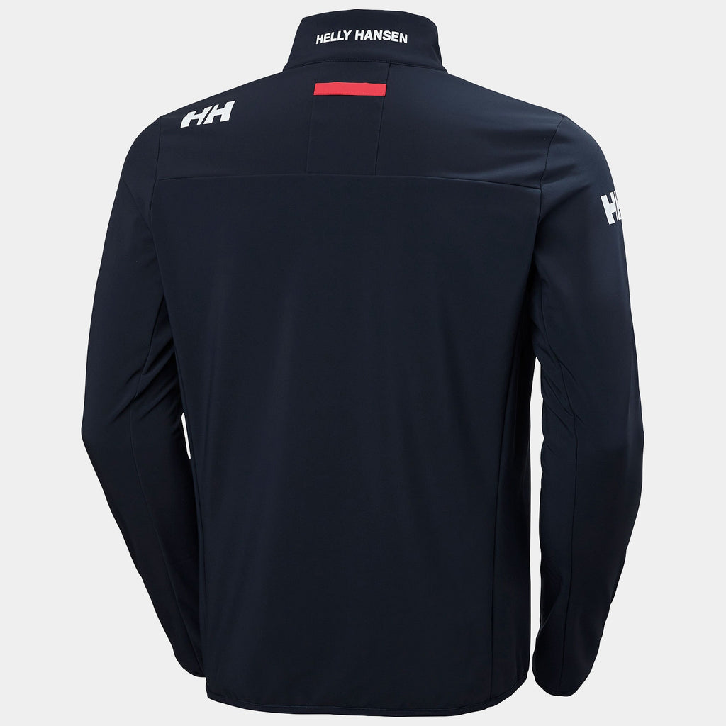 CREW SOFTSHELL JACKET 20, NAVY, XXL