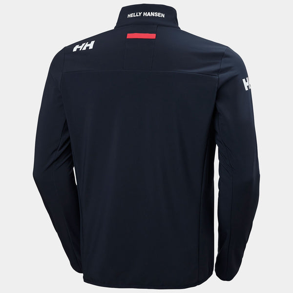 CREW SOFTSHELL JACKET 20, NAVY, XXL