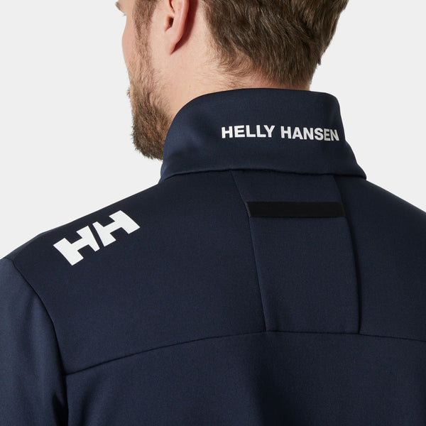 CREW FLEECE JACKET, NAVY, XXL