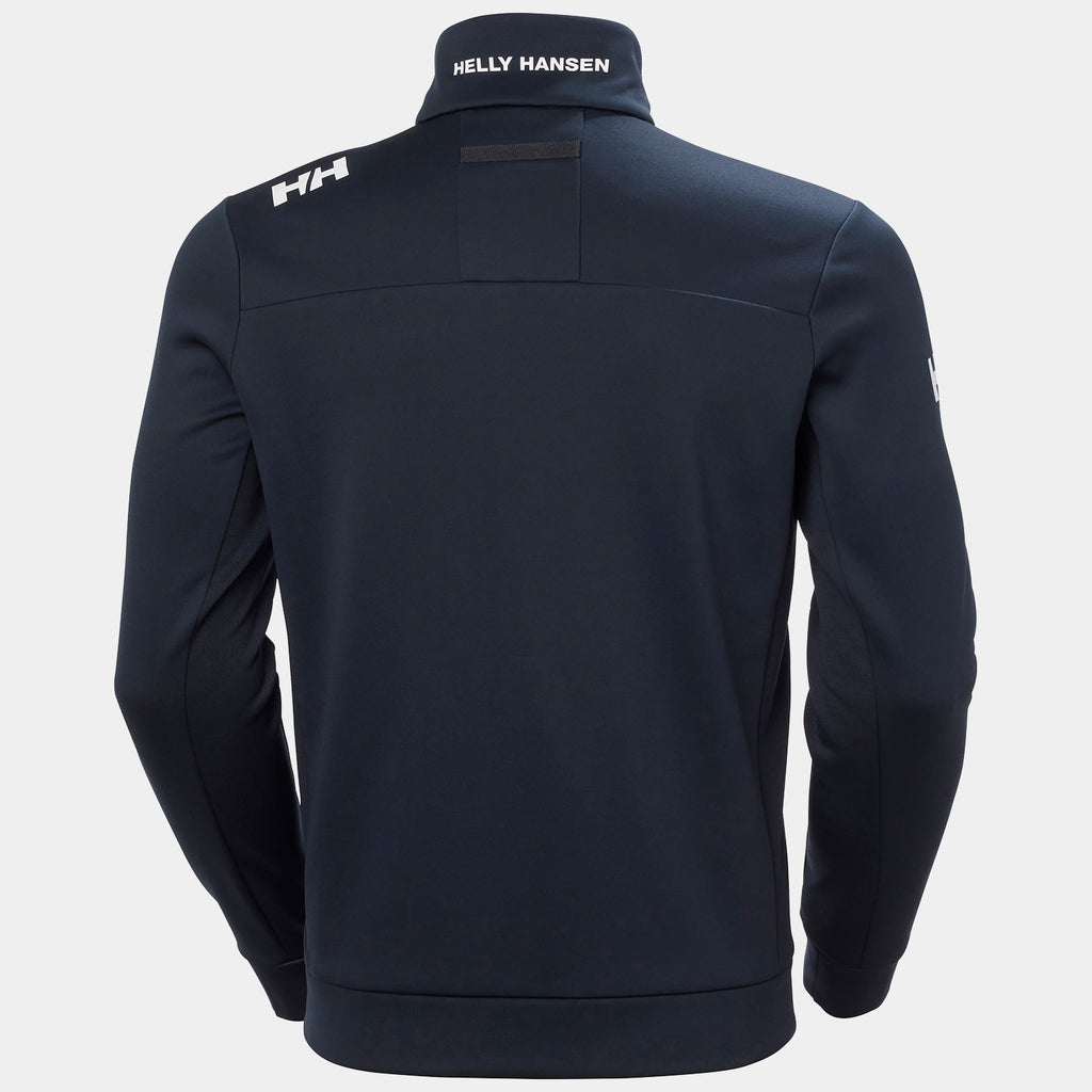 CREW FLEECE JACKET, NAVY, XXL