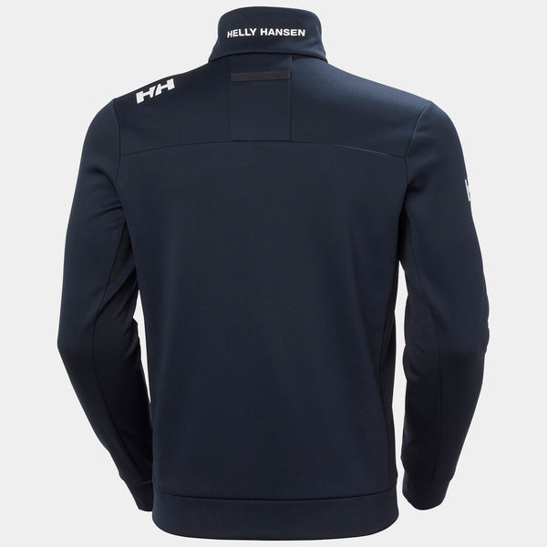 CREW FLEECE JACKET, NAVY, XXL