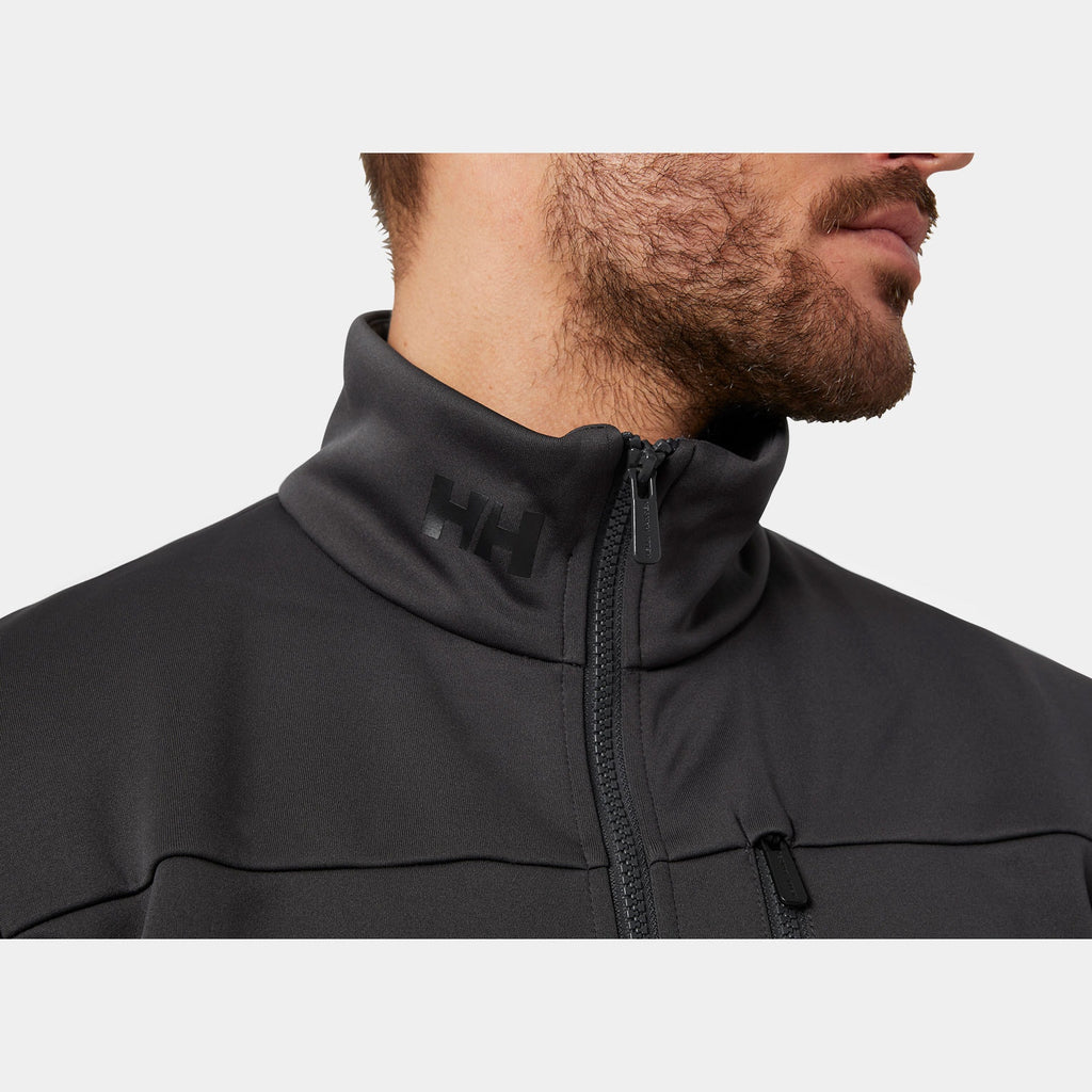 CREW FLEECE JACKET, EBONY, S