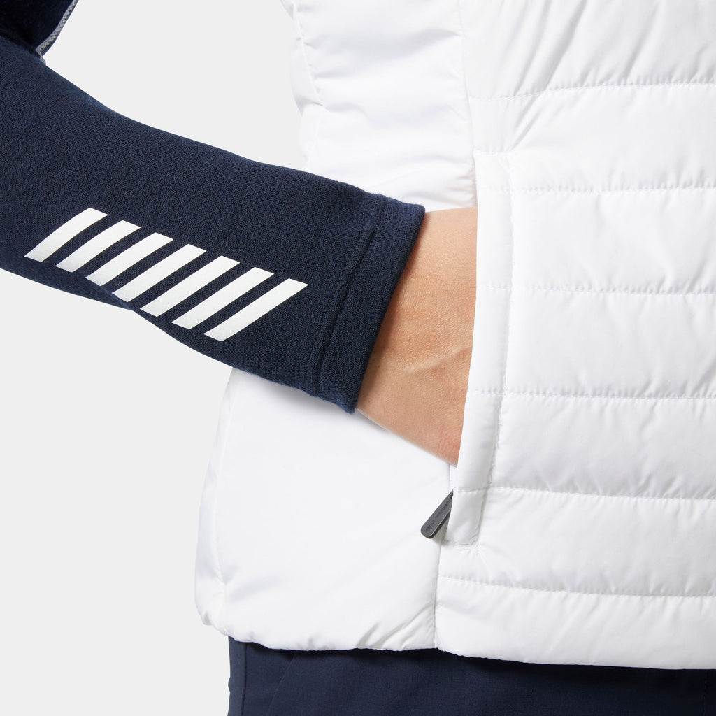 W CREW INSULATOR VEST 20, WHITE, L