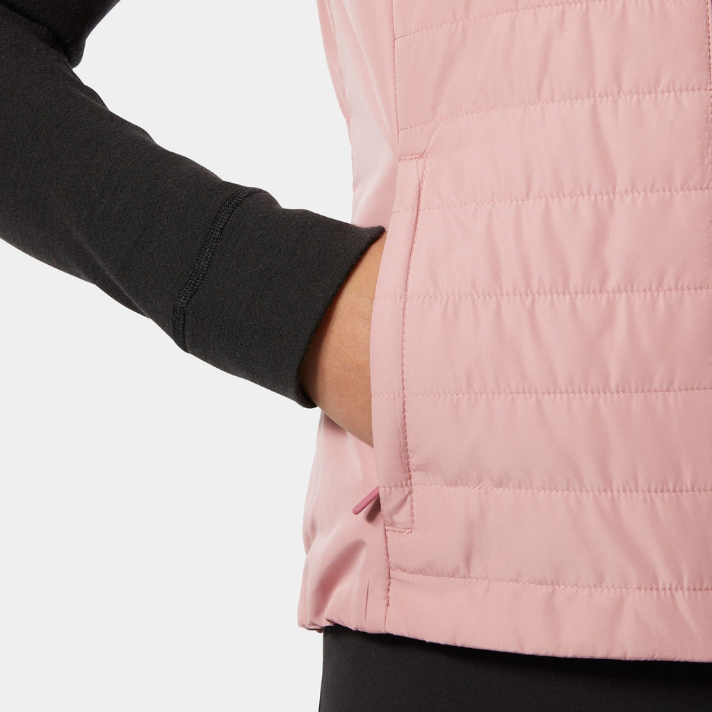 W CREW INSULATOR VEST 20, PINK SALT, XXL