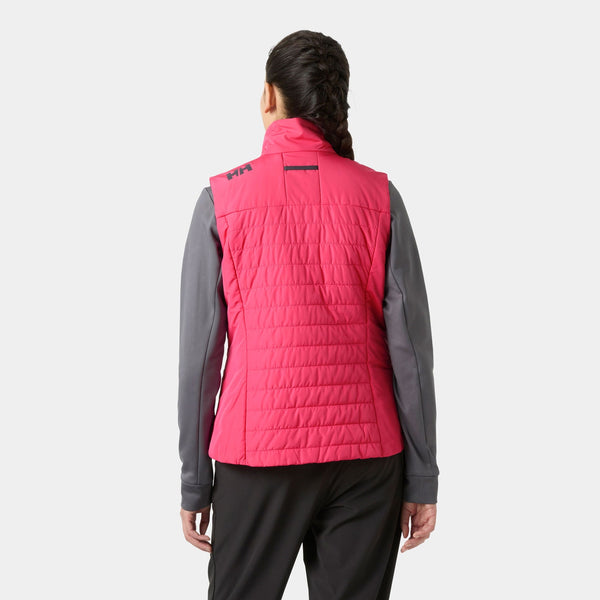 W CREW INSULATOR VEST 20, HOT PINK, L