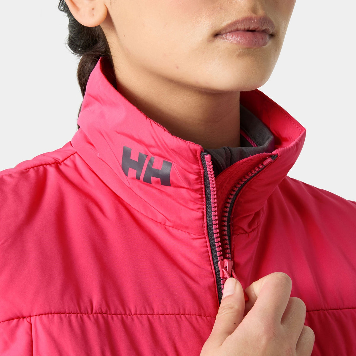 W CREW INSULATOR VEST 20, HOT PINK, L