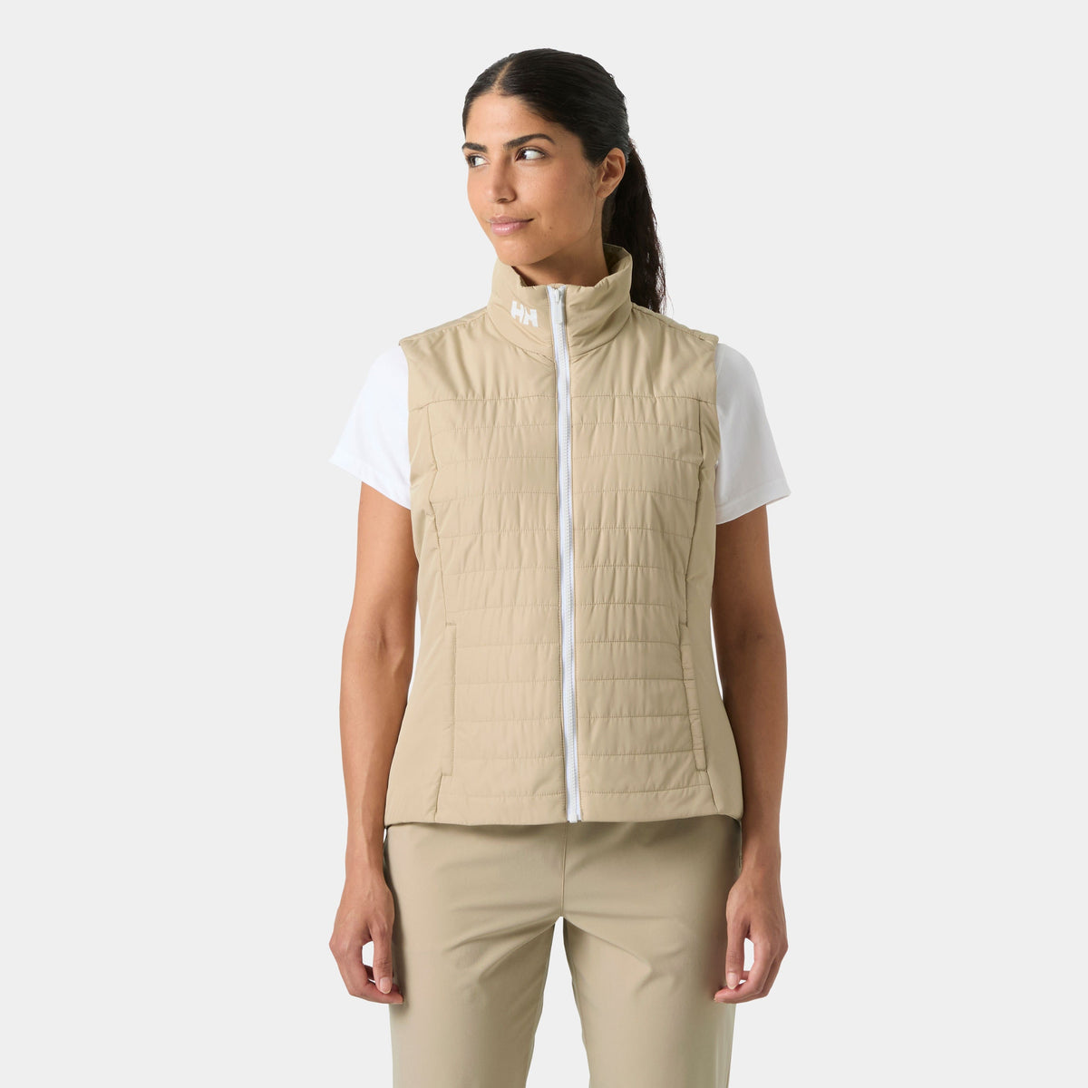 W CREW INSULATOR VEST 20, KHAKI / SAN, L