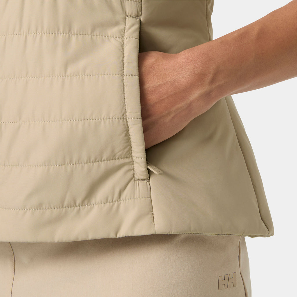W CREW INSULATOR VEST 20, KHAKI / SAN, L